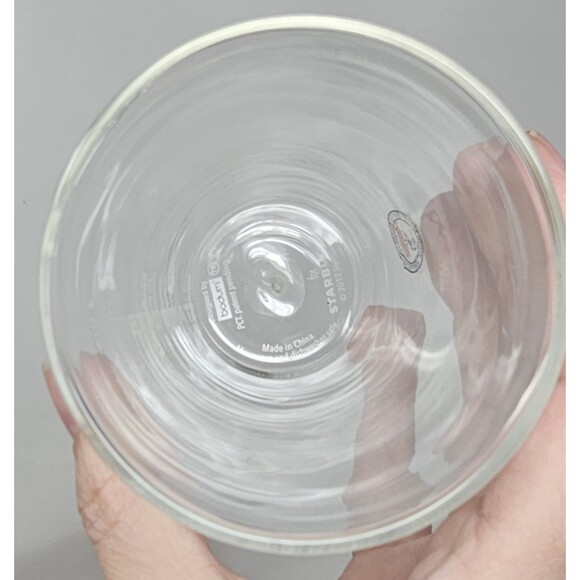 Set Of 3 Starbucks Bodum 2012 8 Oz Double Walled Hand Blown Glass Cup Brand New - Picture 10 of 14